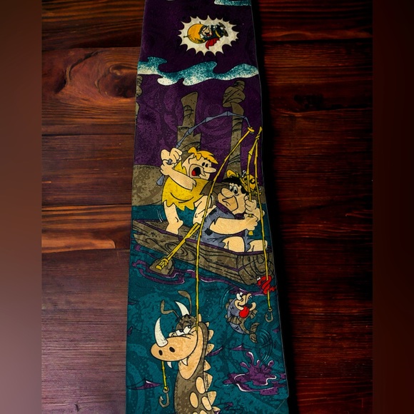 VINTAGE HANNA-BARBERA Men’s character tie - Picture 2 of 4